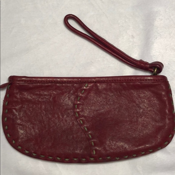 Lucky Brand Leather wristlet - Picture 1 of 3